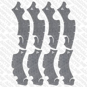 22-2026 Honda CRF250R / 23-26 CRF450R Rubberized Grip Tape Frame Guard (4 Pairs) - Picture 1 of 6