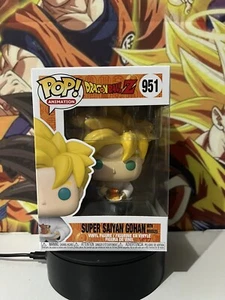 Funko Pop Dragon Ball Z Super Saiyan Gohan con fideos #951 con/protector pop - Imagen 1 de 3