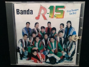 CD-📀-BANDA R-15-CON SANGRE DE REY-1995 FONOVISA-COMO NUEVO - Picture 1 of 3
