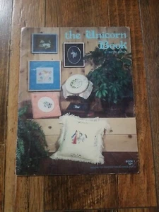Vintage THE UNICORN BOOK Counted Cross Stitch Bette Ashley Designs 12 Patterns - Picture 1 of 1