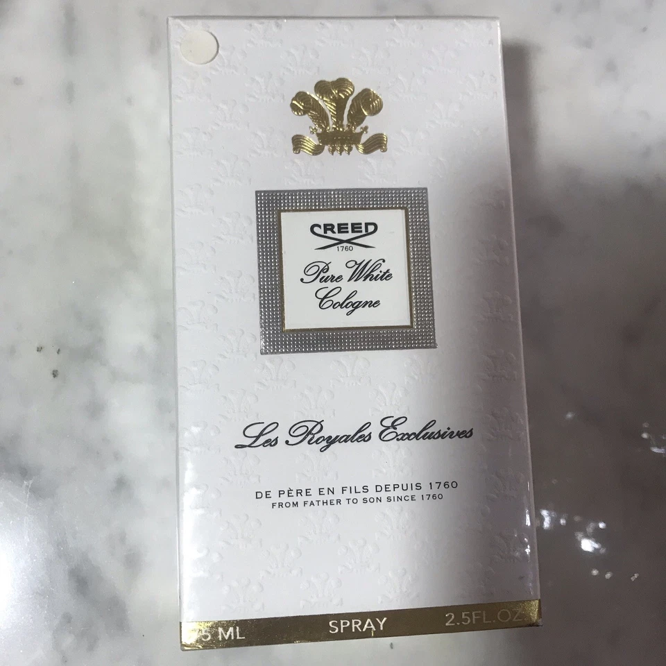 Creed Pure White Colonia Edp 75 ml 2,5 fl oz nuevo raro vintage año 2015 Foto 1 de 3