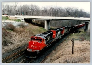 CN 5320- 9661 - 5106 Train, CN Bayview, Ontario, 1995 4x6 Photo - Picture 1 of 2