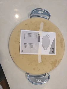 Piedra para asar pizza para barbacoa gourmet Weber Pizza Stone, 14 pulgadas Con instrucciones - Imagen 1 de 4