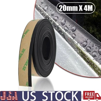 4M Weather Rubber Seal Strip Car Door Window Trim Edge Guard For Hyundai Models - Image 1 of 4