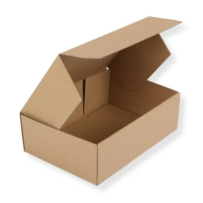 DHL Kleinpaket 240x160x80 Versandkarton (10 St.) Faltkarton Schachtel braun - Bild 1 von 3