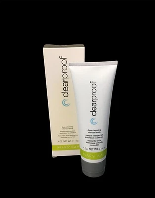 Mary Kay ClearProof Deep Cleansing Charcoal Mask - 4 oz Full Size - New in Box - Image 1 of 3