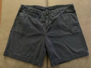 Saks Fifth Avenue BLUE Women’s Navy Cotton Pocket Shorts Size 26 With 7” Inseam - Picture 1 of 6