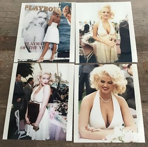 4 ORIG ANNA NICOLE SMITH 1993 PLAYBOY PLAYMATE OF THE YEAR JULIAN WASSER PHOTOS - Picture 1 of 10