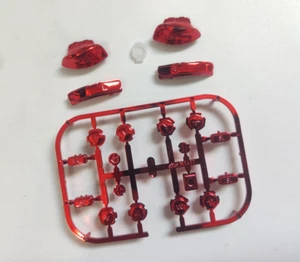 NEW Full Set Buttons Nintendo Switch Joy-Con Red Chrome Color SL SR - Picture 1 of 4