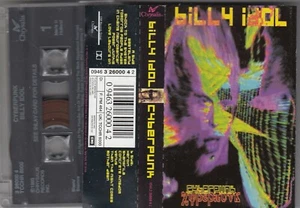 BILLY IDOL CYBERPUNK CASSETTE TAPE HOLLAND - Picture 1 of 1