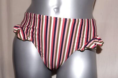 CYELL hoher High Waist Bikini Slip Volants BRIEF HIGH sassy stripe Streifen NEU - Bild 1 von 2