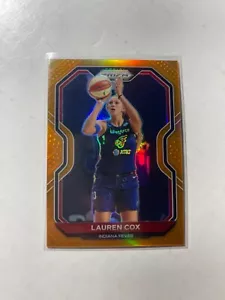 Tarjeta Prizm 2021 WNBA Panini Prizm Lauren Cox naranja/50 - Imagen 1 de 1