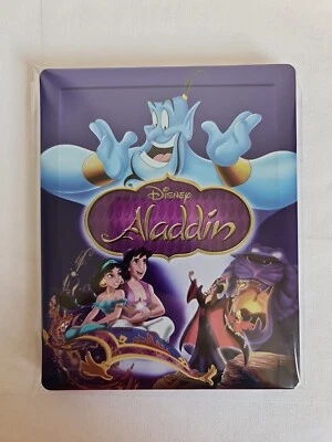 DISNEY    ALADDIN    (  1992  )   BLU-RAY    STEELBOOK,  DISPATCH    SAME    DAY - Image 1 of 4