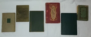 Antique Books Lot Thoreau Bacheller Irving Shakespeare Parker Hawthorne (6) - Picture 1 of 24