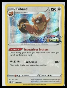 Bibarel SWSH188 SWSH: Sword & Shield Promo Cards Holo - Picture 1 of 2