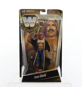 Figura de acción de lucha libre Iron Sheik serie 2 Mattel Elite Legends WWE WWF 2010 - Imagen 1 de 6