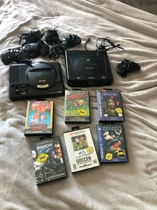 🎮 FOR SALE: SEGA Mega Drive & SEGA Saturn + Games & Controllers! 🔥 - Picture 1 of 7
