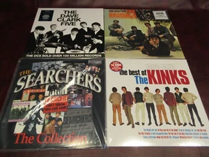 BRITISH INVASION SEARCHERS & ANIMALS 180 GRAM + KINKS & DAVE CLARK 5 BEST LP SET - Picture 1 of 1