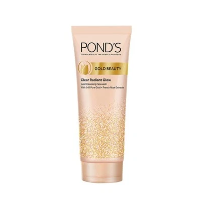 Jabón facial limpiador POND'S Gold Beauty Gold 100 g Foto 1 de 4