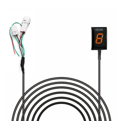 Motorcycle Bike Orange LED Gear Indicator for Yamaha YZF-R1/R6 FZ6 FZ8 FJR1300 - Image 1 of 4