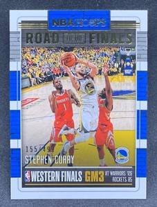 2018-19 Panini NBA Hoops STEPHEN CURRY Road to the Finals Warriors SP /499 #70