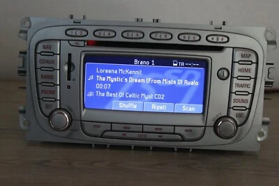 FORD FOCUS CMAX MONDEO Blaupunkt FX lsrns Navi Navigazione Radio GPS SAT NAV  - Immagine 1 di 4