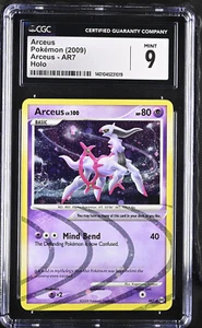 2009 Pokemon TCG Platinum Arceus #AR7 Holo Rare CGC 9 Mint Triple Swirl - Picture 1 of 3