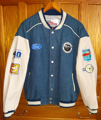 Ford Mustang 40th Anniversary Size Large Denim Jacket AWESOME - Image 1 of 4