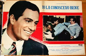 soggettone film IO LA CONOSCEVO BENE Catherine Spaak Nino Manfredi 1965 - Picture 1 of 1