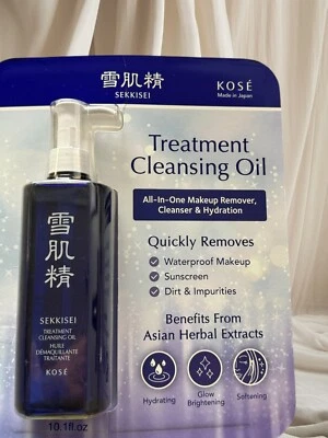 Tratamiento Kose Sekkisei Aceite Limpiador Hidratación Todo en Uno Desmaquillante 10.OZ  Foto 1 de 2