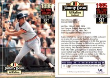 1995 Jimmy Dean All-Time Greats #NNO Jim "Catfish" Hunter - Excellent