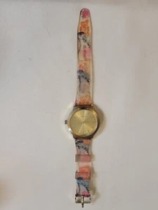 Francesca's Women's Watch, Working, New Watch, Clear Floral Band - Picture 1 of 5