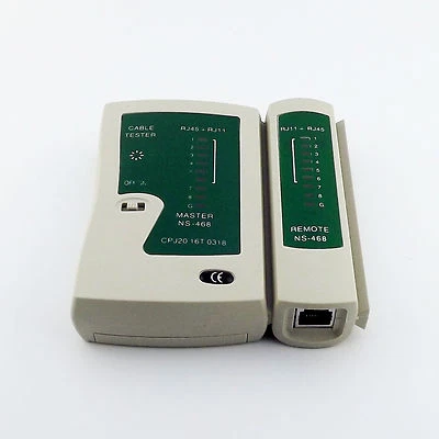 1pcs RJ45 RJ11 Cat5e Cat6 UTP Network Lan Cable Tester Networking Test Tool - Image 1 of 4