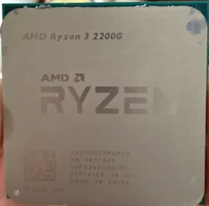 AMD Ryzen 3 2200G AM4 CPU With Integrated GPU - 3.5Ghz - Picture 1 of 1