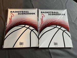 Champion Basketball Scorebook - 30 Games, 15 Players per Team , Lot Of 2 - Picture 1 of 2