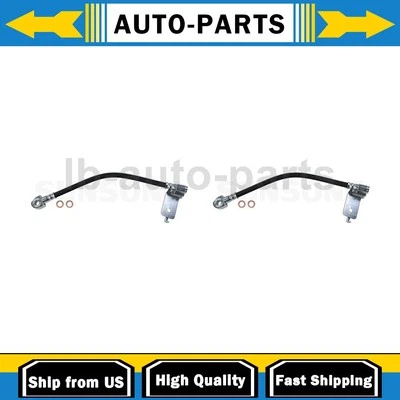 Rear Outer Brake Hose Line 2x For Mercury Grand Marquis 4.6L 1992-1997 - Image 1 of 4