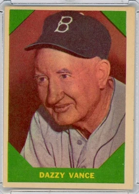1960 Fleer Baseball Greats - Dazzy Vance #51 Set Break "Free Shipping" - Image 1 of 2