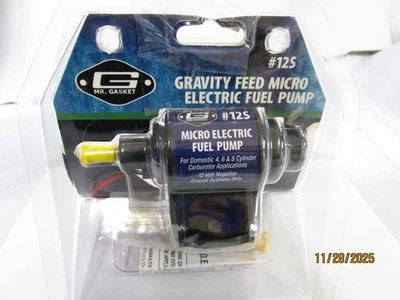 Mr. Gasket 12S Micro Electric Fuel Pump Foto 1 de 4