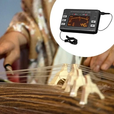 数字节拍器调谐器适用于长笛单簧管弦风乐器 — 第 1/4 张图片