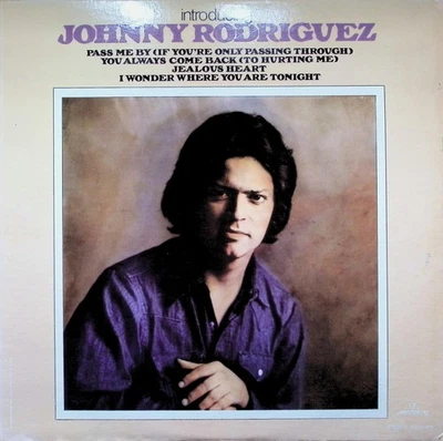 Johnny Rodriguez - Introducing Johnny Rodriguez Vinyl LP - Image 1 of 4