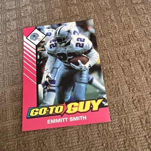 Tarjeta de alineación inicial 1993 Emmitt Smith "Go To Guy" - Imagen 1 de 3