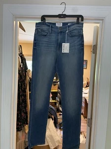 Jeans uomo blu taglia 32X32 $198 montatura L'HOMME ATLETICA vita media misto cotone taglia 32X32 - Foto 1 di 2