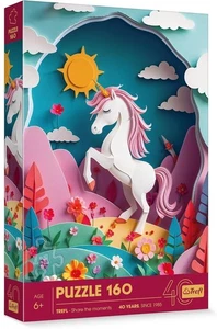 NEW Trefl Jigsaw Puzzle 160 Pieces 6+ Ages 40th Anniversary Unicorn - Picture 1 of 2