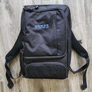 eBags Pro Slim Laptop Backpack Black Travel Orange Interior Bag - Afbeelding 1 van 11