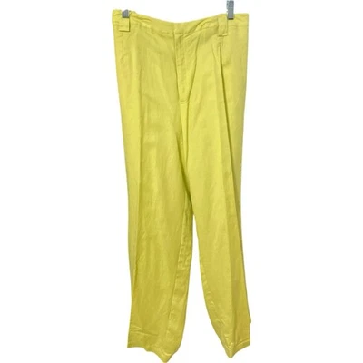 Pantalones JH Collectibles Mezcla de Lino Verde Lima Mujer Talla Grande 20W Nuevos con Etiquetas Foto 1 de 4