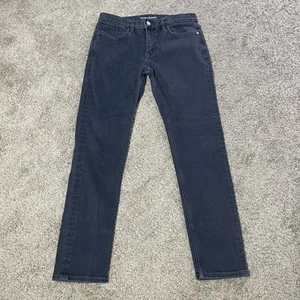 Banana Republic Traveler Slim Fit Black Jeans 30x30 - Picture 1 of 6
