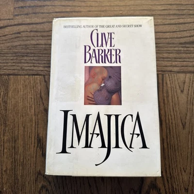 Imajica Clive Barker Signed Autographed 1st Edition Hardcover Dust Jacket 1991 - Image 1 of 4