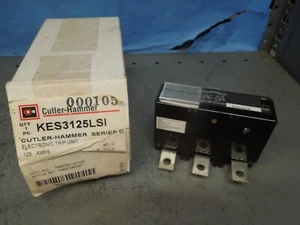 Cutler-Hammer KES3125LSI Series C Electronic Trip Unit Max 125 Amps LSI Surplus - Picture 1 of 3