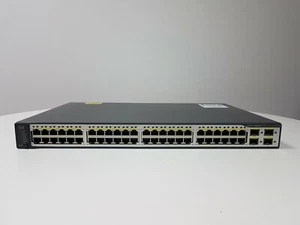 Cisco WS-C3750-48PS-E Switch £60 - Picture 1 of 2