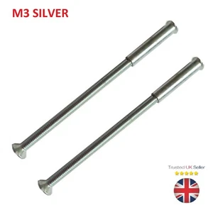 M3 M4 Door Handle Screws Male To Female Connecting Screw for Handles Fixings  - Picture 1 of 11